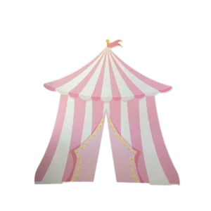 Pink Circus backdrop
