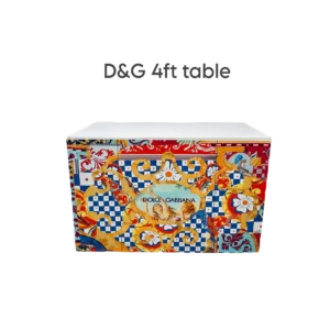 4ft table themed