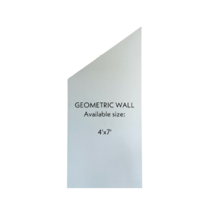 Geometric wall 4’x7’