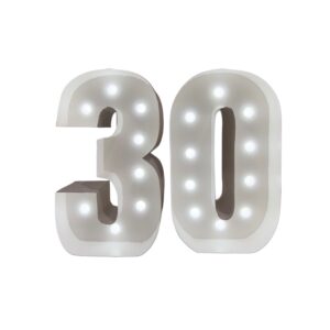 Marquee number 30, $100