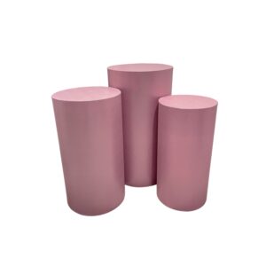 3 cylinders: Dusty Pink