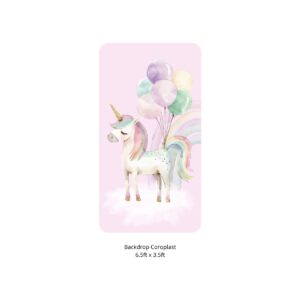 #0010 Unicorn Backdrop