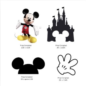 #P003 Disney prop ( 4 pieces)
