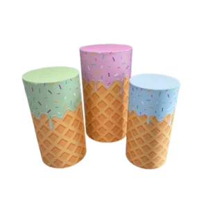 3 cylinders: Ice cream theme